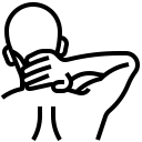 Illustration showing the neck