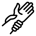 Illustration showing the wrist and hand